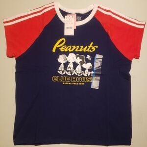 Peanuts Shirt - Red and Blue